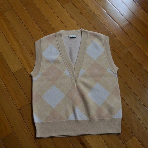 Sandro Sleeveless jacquard sweater size 1 US S - Picture 3 of 11